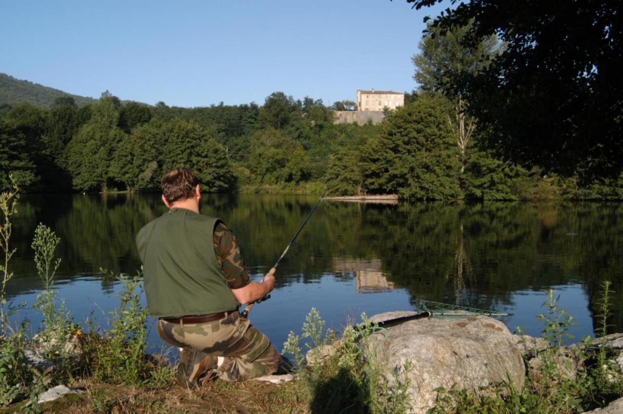 mobil-home du lac de Foix Extérieur photo